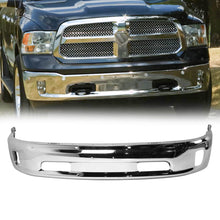 Cargar imagen en el visor de la galería, NINTE Front Bumper Face Bar For 2014-2018 RAM 1500 with Fog Light&amp; Park Assist Chrome Steel