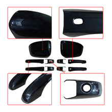 画像をギャラリービューアに読み込む, NINTE Mirror Covers &amp; 4 Door handle Covers For Jeep Grand Cherokee 2013-2019 Dodge Durango 2014-2019