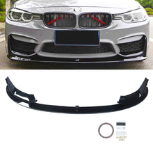 Cargar imagen en el visor de la galería, NINTE Front Lip For 2015-2020 BMW F80 M3 F83 F82 M4 M Performance 4PCs