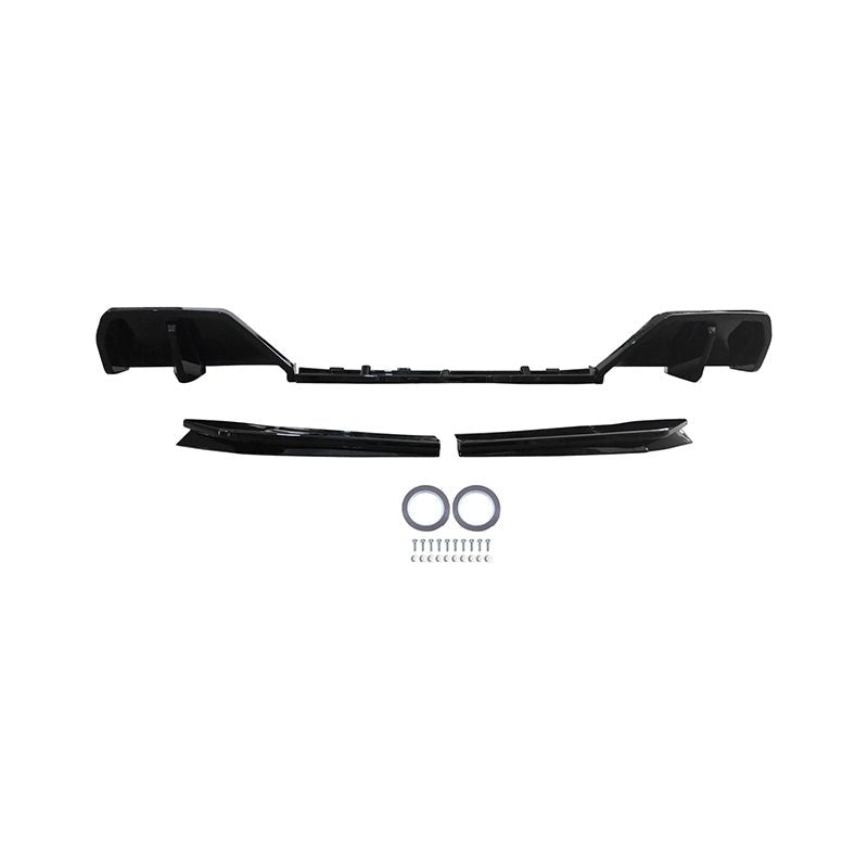 NINTE Rear Diffuser For 2025+ BMW X3 G45 M Sport Bumper Lip Gloss Black - NINTE