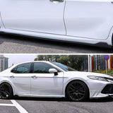 NINTE Side Skirts for 2018-2024 Toyota Camry Side Body Extension Lips Rocker Panel