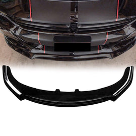 NINTE For 2020 - 2023 Dodge Charger SRT Hellcat Widebody Front Bumper Lip Splitter Double Layer Style - NINTE