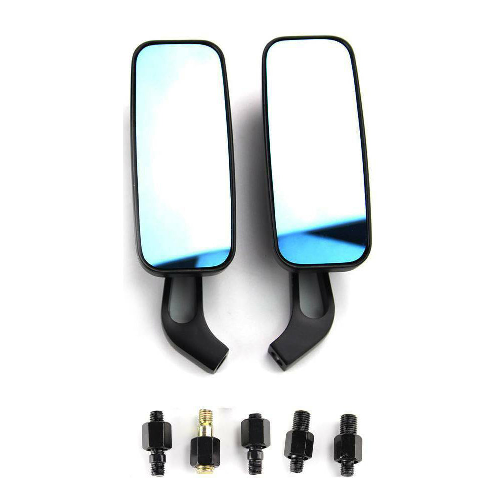 NINTE Mirrors For Harley Cruiser Bobber Chopper Softail 