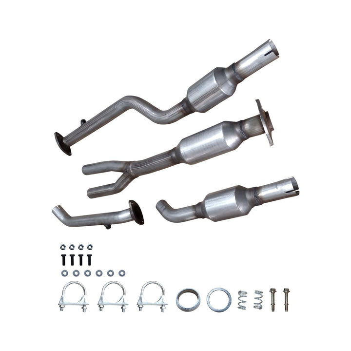 NINTE Rear Y Pipe & Catalytic Converter For 2006-2012 Lexus IS250 IS350 589447 2.5L - NINTE