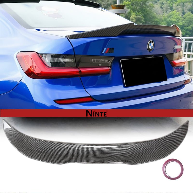 NINTE For 2019 - 2025 BMW 3 - Series G20 330i M340i G80 M3 Rear Spoiler PSM Style Trunk Wing - NINTE