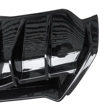Laden Sie das Bild in den Galerie-Viewer, NINTE Rear Diffuser For 20-23 Chevy Corvette C8 ABS Gloss Black