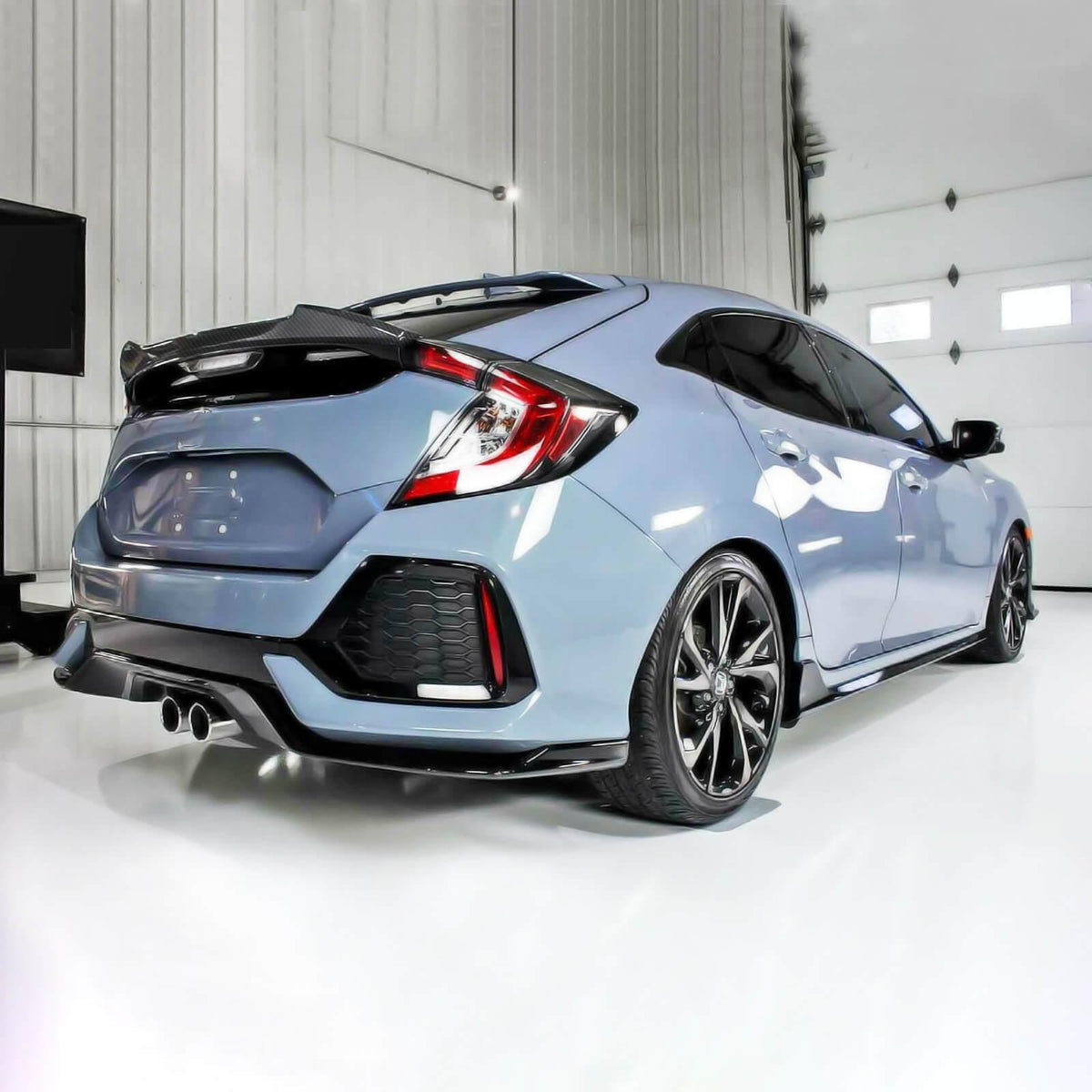 NINTE For 2017-2021 Honda Civic 10th Hatchback Rear Spoiler Trunk ...