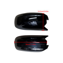 Cargar imagen en el visor de la galería, NINTE For 2011-2023 DODGE CHARGER SCAT SRT M STYLE GLOSS BLACK SIDE VIEW MIRROR COVER CAP