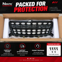 NINTE Front Grill For 2015-2020 Chevy Chevrolet Colorado Upper Grille WT LT Matte Black