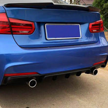 Laden Sie das Bild in den Galerie-Viewer, NINTE Rear Diffuser For 2012-2018 BMW 3 Series F30 M Sport Lower Bumper Diffuser Rear Lip Spoiler