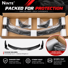 NINTE Stage 3 Front Bumper Lip & Winglet Kit for 2014-2019 Chevrolet Corvette C7 Stingray – Track-Inspired Aero - NINTE