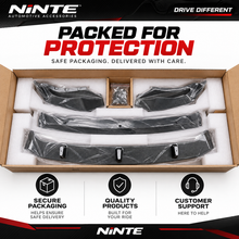 NINTE For 2019-2023 BMW G05 X5 M-Sport 4pc ABS Front Lip Front Bumper Splitters