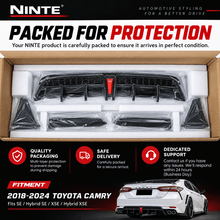 NINTE Yofer V2 Rear Diffuser+Corner Extension For 2018-24 Toyota Camry SE XSE - NINTE