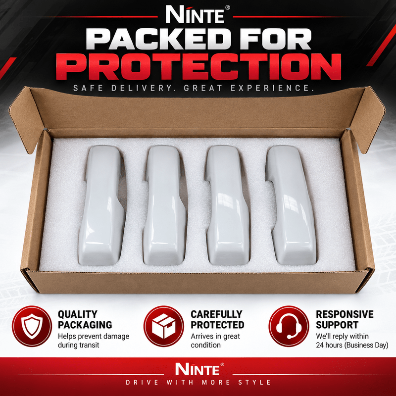 NINTE Door Handle Cover Trim for 2021-2026 Ford F-150 & Bronco – Smart-Key Fitment Options - NINTE