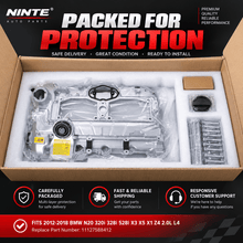 NINTE Upgrade Aluminum Valve Cover Kit for 2012-2018 BMW N20 320i 328i 528i X3 X5 X1 Z4 2.0L L4 Replace 11127588412 - NINTE