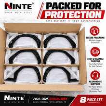 NINTE Paint Matched Fender Flares For 2022-2025 Subaru WRX AFD-AeroflowDynamics - NINTE