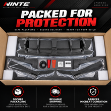 NINTE For Lexus IS300 IS350 2021-2025 JDM Glossy Black Rear Bumper Diffuser W/ Led Light
