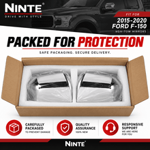 Load image into Gallery viewer, NINTE Mirror Caps for 2015-2020 Ford F-150, Non-Tow Top-Half Covers, 2-Piece - NINTE