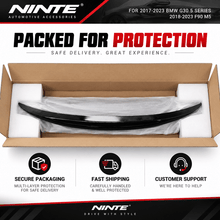 NINTE MP style SpoilerFor 2017-2023 BMW G30 520d 530i 540i F90 M5 Trunk Wing - NINTE