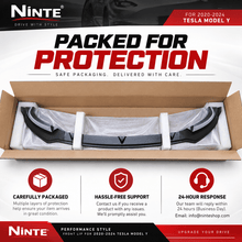 NINTE Performance Style Front Lip For 2020-2024 Tesla Model Y - NINTE