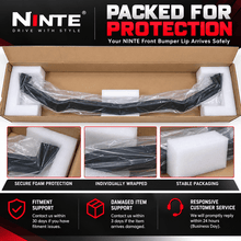NINTE 5VM-Style Front Bumper Lip Splitter for 2020-2026 Chevrolet Corvette C8 – Track-Inspired Aero - NINTE