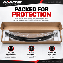 NINTE For 2014-2020 BMW 4 Series F36 430i 435i 440i Gran Coupe 4 Door M4 Style Rear Spoiler Trunk Wing Splitter - NINTE