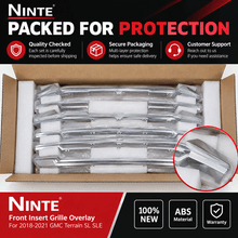 NINTE Front Insert Grille Overlay For 2018-2021 GMC Terrain SL SLE - NINTE