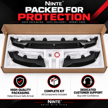 NINTE For BMW G01 X3 G02 X4 LCI M Sport 2022-25 GT-Style Glossy Black Front Bumper Lip - NINTE