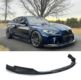 NINTE For 2021-2025 BMW G80 M3 G82 M4 3PCs ABS M Performance Front Lip Front Bumper Splitter