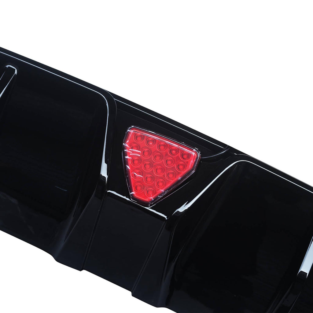 NINTE Rear Diffuser For 2022 2023 2024 11th Gen Honda Civic Sedan Rear ...
