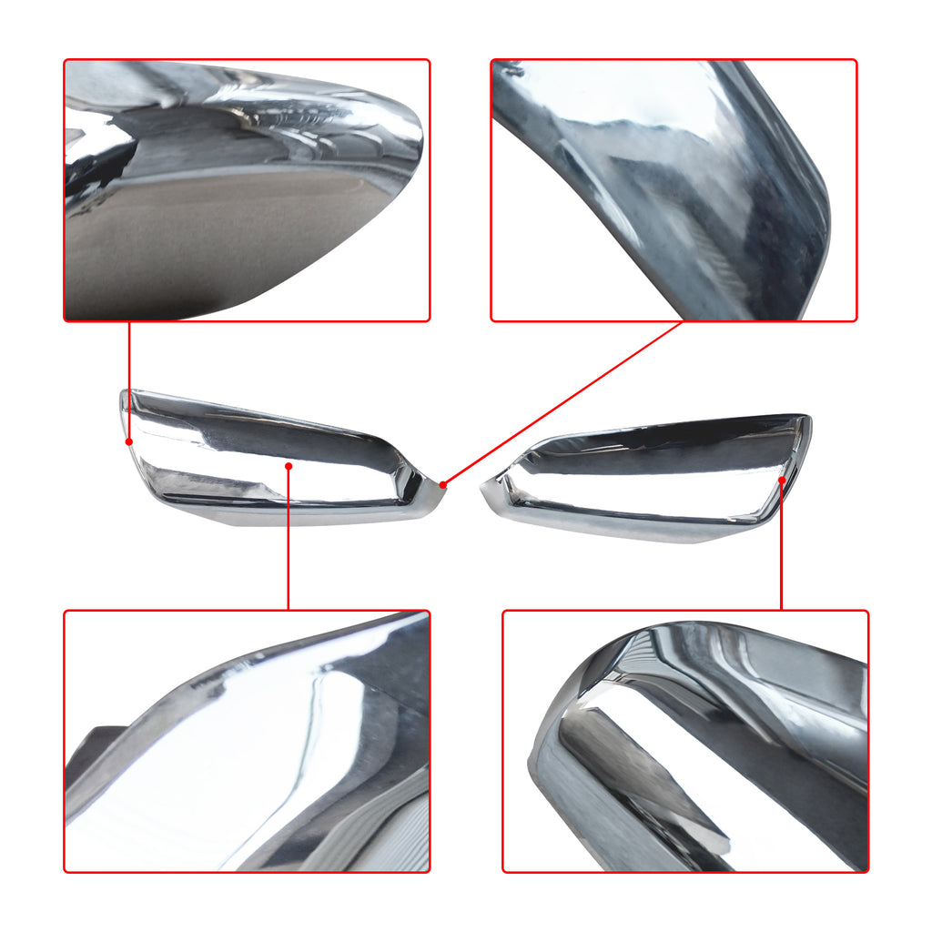 NINTE For 2018-2024 Chevrolet Equinox & GMC Terrain Side Rear View Mirror Overlays  Mirror Covers