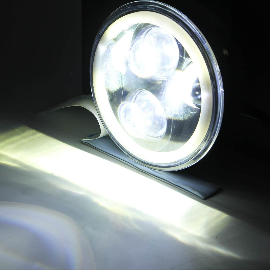 NINTE 1PC 5.75 Inch round LED Headlight DRL