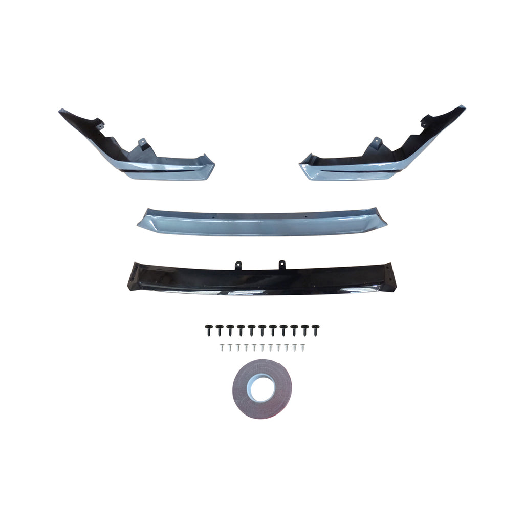 NINTE Front Lip For 2022-2024 Honda Civic Sedan Hatch Yofer V3 Style 4 Piece