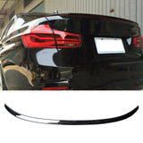 NINTE  For 2012-2018 BMW 3 Series F30 F80 ABS Painted MP Style Rear Spoiler Trunk Wing Spoiler