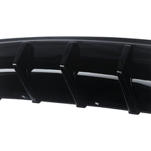 Load image into Gallery viewer, Ninte-abs-gloss-black-rear-diffuser-for-15-21-chrysler-300-rectangle-exhaust-opening
