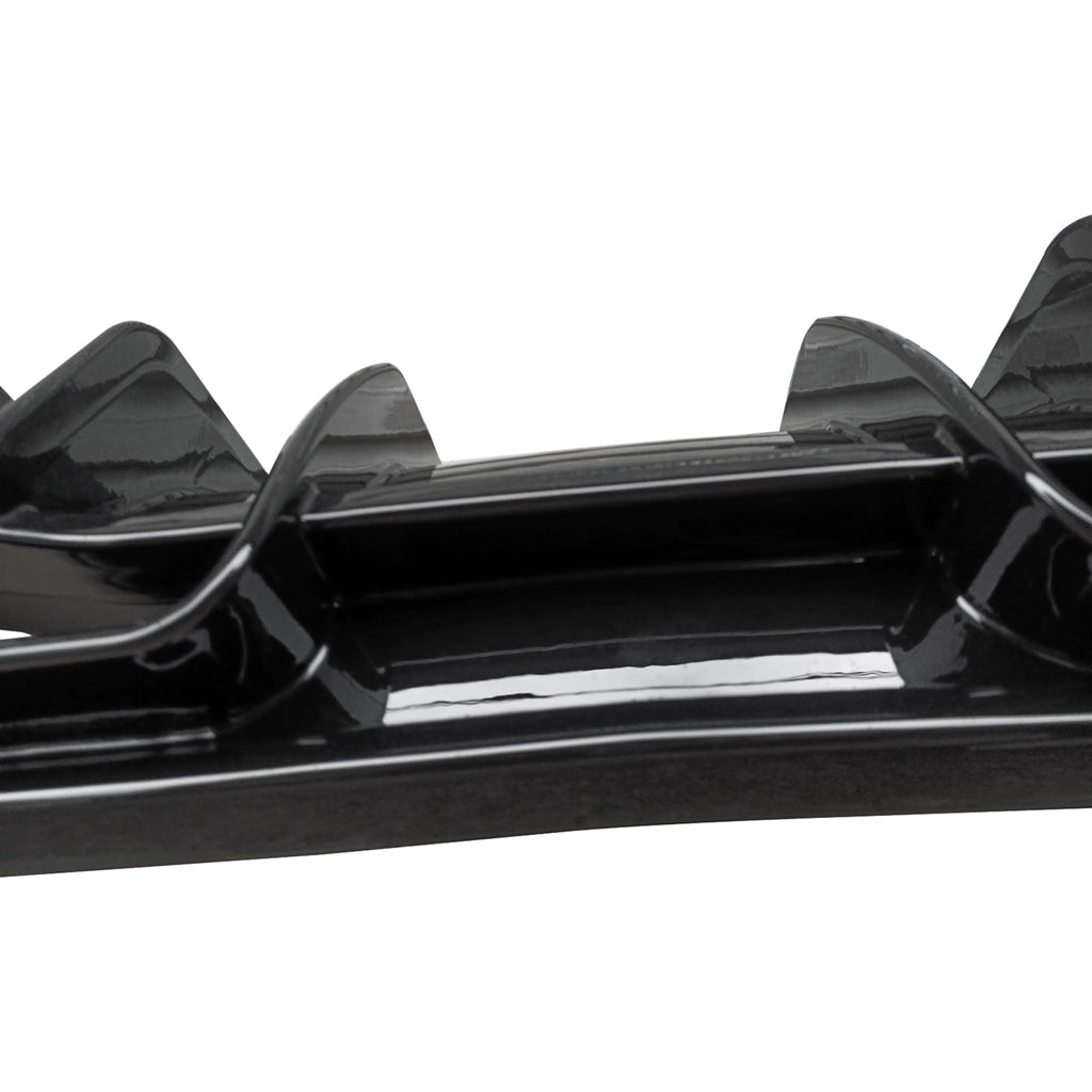 NINTE Rear Diffuser For 20-23 Chevy Corvette C8 ABS Gloss Black