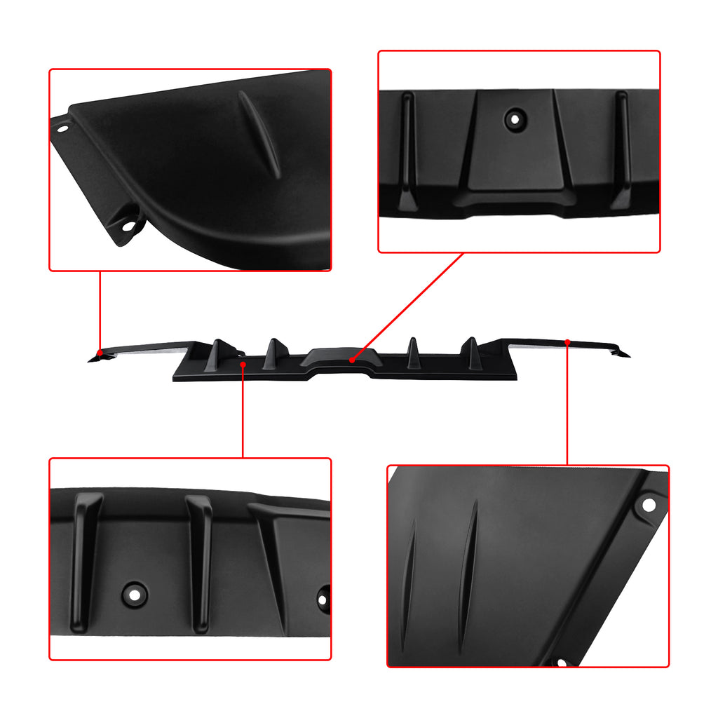 NINTE AERO VORTEX Style Rear Diffuser for 2022 - 2026 Toyota GR86 Subaru BRZ - NINTE