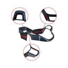 Cargar imagen en el visor de la galería, NINTE For 2022 2023 2024 11th Honda Civic Steering Wheel Cover Trims  Interior Accessories Carbon Fiber