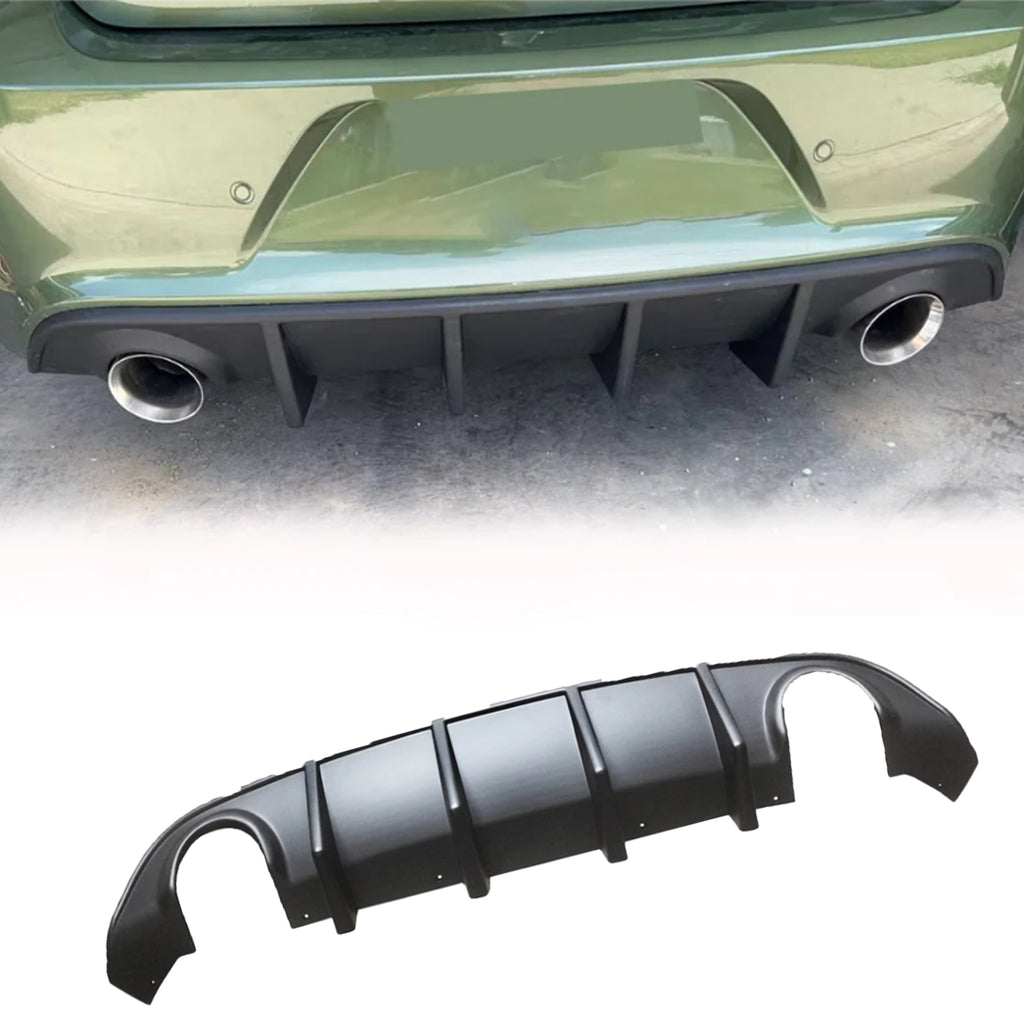 NINTE Rear Diffuser For 2015-2023 Dodge Charger SRT GT Rear Bumper Lip