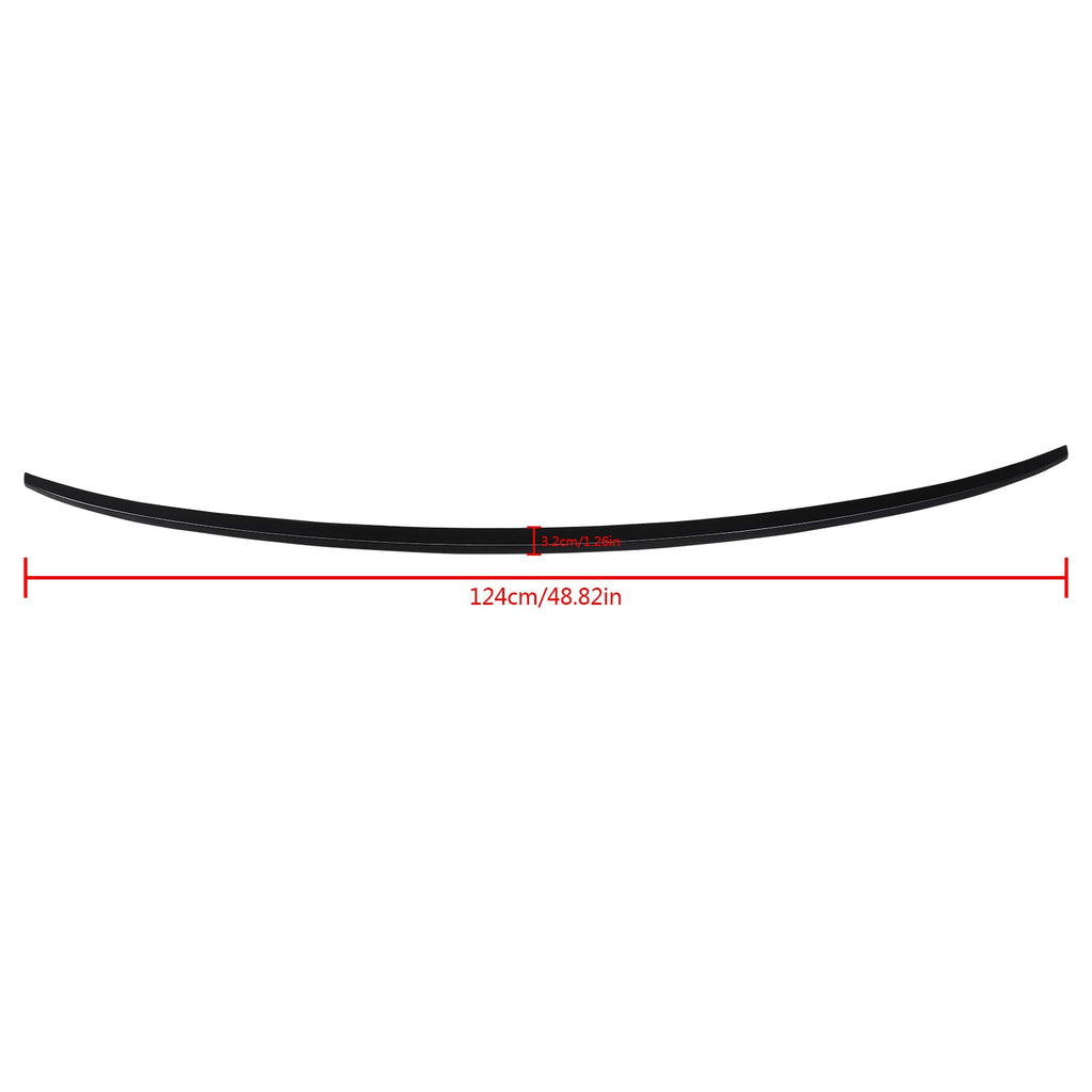 NINTE Gloss Black Rear Spoiler For 2012-2018 Audi A6 C7