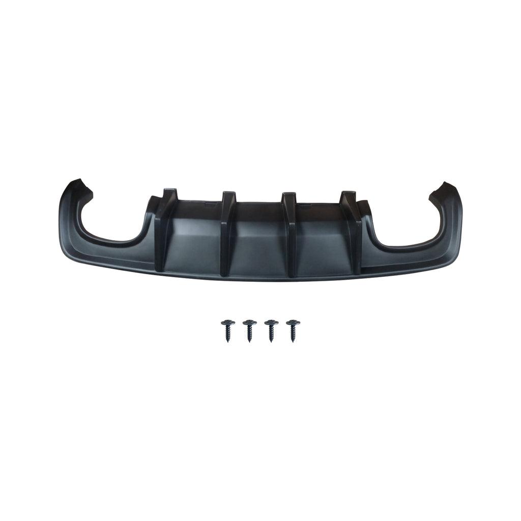 NINTE Rear Diffuser For 2020-2023 Dodge Charger Widebody Quad Exhaust Rear Bumper Lip