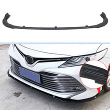 Cargar imagen en el visor de la galería, NINTE Toyota Camry L/LE/XLE 2018-2020 3 PCS Gloss Black Front Bumper Chin Lip Cover - NINTE