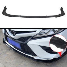 Cargar imagen en el visor de la galería, NINTE Toyota Camry Sport SE/XSE 2018-2020 3 PCS Front Bumper Lip Chin Lip Cover Trim - NINTE