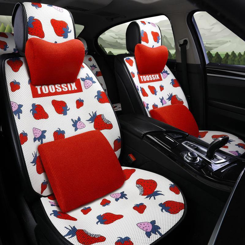 NINTE Strawberry Seat Covers