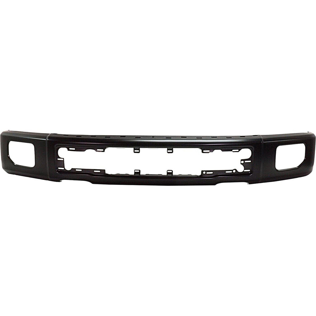 NINTE Front Bumper Face Bar For 2015 2016 2017 Ford F-150 With Fog Light Holes