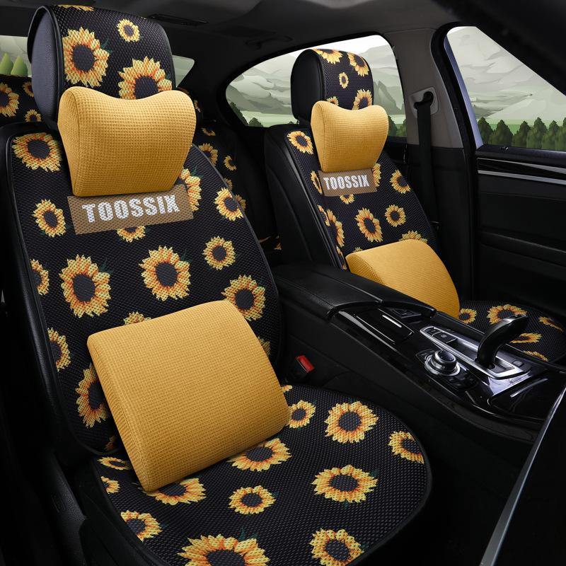NINTE Sunflower Seat Covers