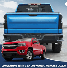 Load image into Gallery viewer, NINTE For Rear Taillight Lamp Cover Trim Accessories For Chevrolet Silverado 19+ Blackened - NINTE