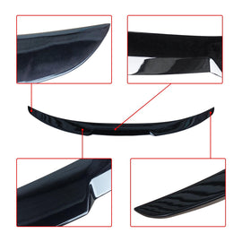 NINTE for 2019 - 2023 BMW 8 Series G14 840i M850i Rear Spoiler Rear Truck Spoiler Diffuser Bodykit M850i Style Rear Trunk Spoiler Lid Wing Gloss Black - NINTE