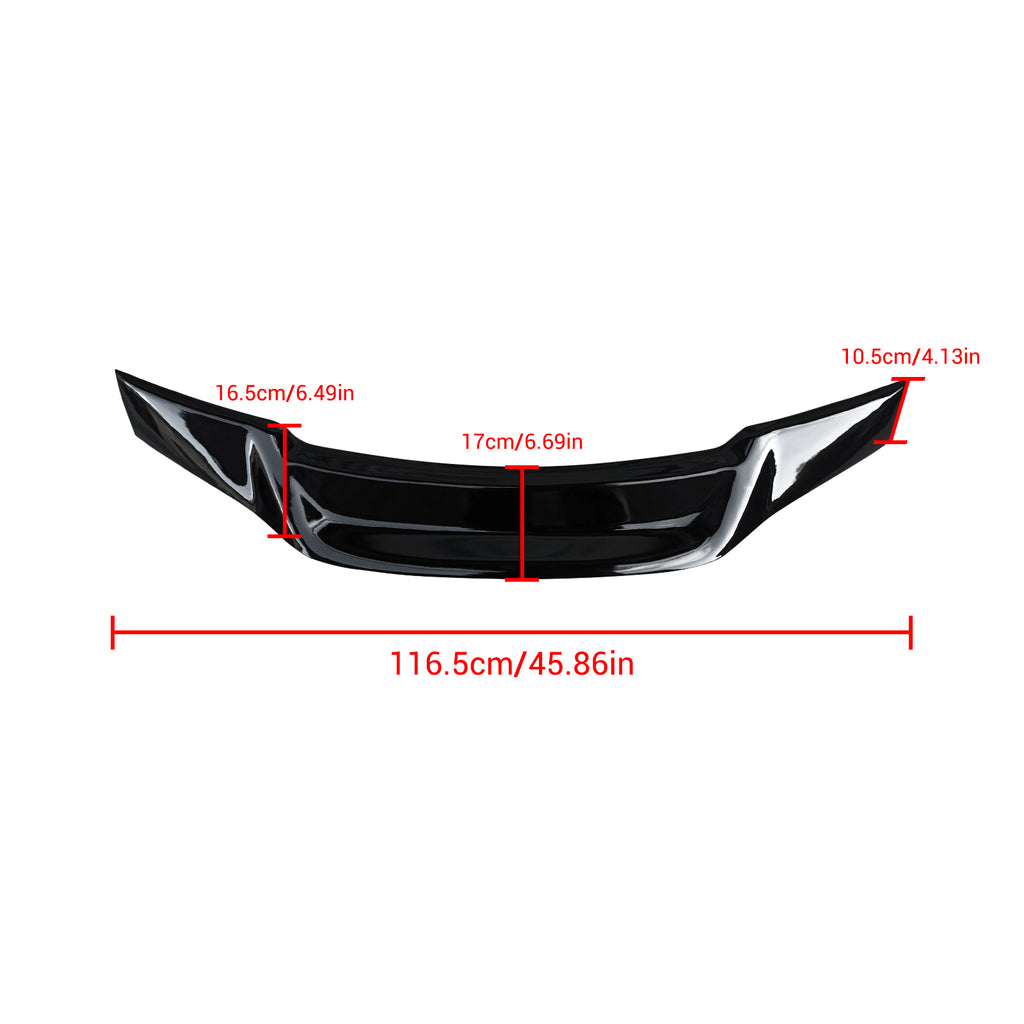 NINTE Rear Spoiler For 2006-2013 Lexus IS IS250 IS350 ISF Trunk Wing Spoiler Duckbill