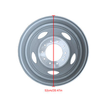 画像をギャラリービューアに読み込む, NINTE For 2008-2023 DODGE RAM 4500 5500 19.5&quot; 10 Lug 5 Slot Dually Steel Wheel OEM Quality